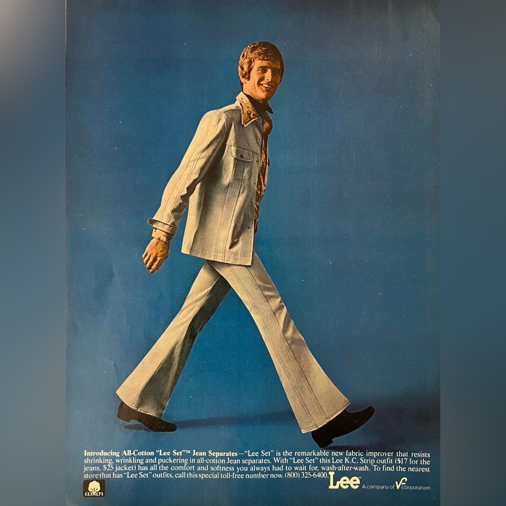 Lee | 1970s Vintage Magazine Advertisement